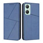 For Infinix Hot 20 5G Strong Magnetic Frosted Flip Leather Phone Case(Royal Blue)