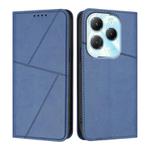 For Infinix Hot 40 / Hot 40 Pro Strong Magnetic Frosted Flip Leather Phone Case(Royal Blue)