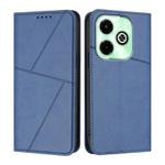 For Infinix Hot 40i Strong Magnetic Frosted Flip Leather Phone Case(Royal Blue)