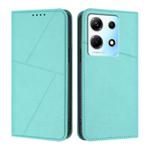 For Infinix Note 30 4G Strong Magnetic Frosted Flip Leather Phone Case(Light Blue)