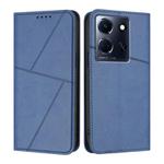 For Infinix Note 30 5G Strong Magnetic Frosted Flip Leather Phone Case(Royal Blue)