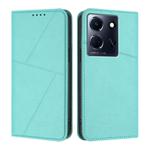 For Infinix Note 30 5G Strong Magnetic Frosted Flip Leather Phone Case(Light Blue)