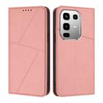 For Infinix Note 50 4G / Note 50 Pro 4G Strong Magnetic Frosted Flip Leather Phone Case(Pink)