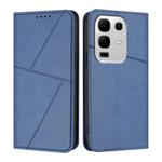 For Infinix Note 50x Strong Magnetic Frosted Flip Leather Phone Case(Royal Blue)