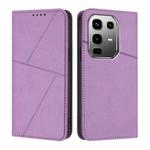 For Infinix Note 50 Pro+ Strong Magnetic Frosted Flip Leather Phone Case(Light Purple)