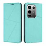 For Infinix Note 50 Pro+ Strong Magnetic Frosted Flip Leather Phone Case(Light Blue)