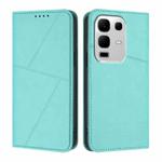 For Infinix Note 50s Strong Magnetic Frosted Flip Leather Phone Case(Light Blue)