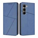 For Infinix Hot 60 4G / Hot 60i 4G Strong Magnetic Frosted Flip Leather Phone Case(Royal Blue)