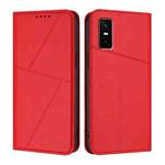 For Infinix GT 30 Pro Strong Magnetic Frosted Flip Leather Phone Case(Red)