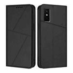 For Infinix GT 30 Pro Strong Magnetic Frosted Flip Leather Phone Case(Black)