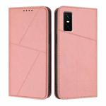 For Infinix GT 30 Pro Strong Magnetic Frosted Flip Leather Phone Case(Pink)