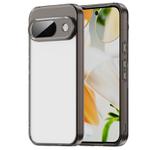 For Google Pixel 9 PC Hybrid TPU Airbag Shockproof Phone Case(Transparent Black)