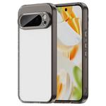 For Google Pixel 9 Pro PC Hybrid TPU Airbag Shockproof Phone Case(Transparent Black)