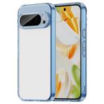 For Google Pixel 9 Pro PC Hybrid TPU Airbag Shockproof Phone Case(Transparent Blue)