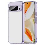 For Google Pixel 9 Pro XL PC Hybrid TPU Airbag Shockproof Phone Case(Transparent Purple)