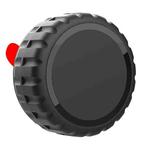 For AirTag PC Adhesive Waterproof Protective Case(Black)