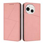 For Sharp Aquos Sense9 Strong Magnetic Frosted Flip Leather Phone Case(Pink)
