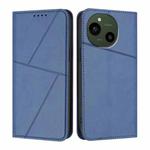 For Sharp Aquos R10 Strong Magnetic Frosted Flip Leather Phone Case(Royal Blue)
