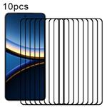 For Xiaomi Poco F7 10pcs 3D Curved Edge Full Screen Tempered Glass Film