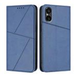 For Sony Xperia 5 VI Strong Magnetic Frosted Flip Leather Phone Case(Royal Blue)