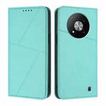 For ZTE Blade A73 5G Strong Magnetic Frosted Flip Leather Phone Case(Light Blue)