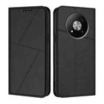 For ZTE Fresh 50 Strong Magnetic Frosted Flip Leather Phone Case(Black)