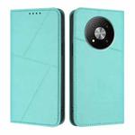 For ZTE Fresh 50 Strong Magnetic Frosted Flip Leather Phone Case(Light Blue)
