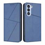 For ZTE nubia S 5G A403ZT Strong Magnetic Frosted Flip Leather Phone Case(Royal Blue)