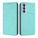 For ZTE nubia S 5G A403ZT Strong Magnetic Frosted Flip Leather Phone Case(Light Blue)