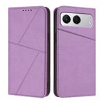 For OnePlus Nord 4 Strong Magnetic Frosted Flip Leather Phone Case(Light Purple)
