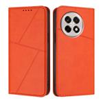For OnePlus Ace 5 Strong Magnetic Frosted Flip Leather Phone Case(Orange)
