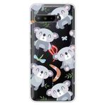 For Asus ROG Phone 3 ZS661KS Shockproof Painted Transparent TPU Protective Case(Koala)