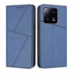 For Xiaomi 13 Pro Strong Magnetic Frosted Flip Leather Phone Case(Royal Blue)