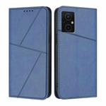 For Xiaomi Poco M5 Strong Magnetic Frosted Flip Leather Phone Case(Royal Blue)