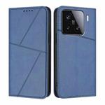 For Xiaomi 15 Strong Magnetic Frosted Flip Leather Phone Case(Royal Blue)