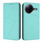 For Xiaomi Poco F7 Ultra / Redmi K80 Pro Strong Magnetic Frosted Flip Leather Phone Case(Light Blue)