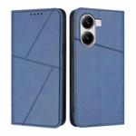 For Xiaomi Poco X7 Pro Strong Magnetic Frosted Flip Leather Phone Case(Royal Blue)
