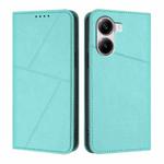 For Xiaomi Poco X7 Pro Strong Magnetic Frosted Flip Leather Phone Case(Light Blue)