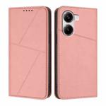 For Xiaomi Poco X7 Pro Strong Magnetic Frosted Flip Leather Phone Case(Pink)