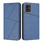For Samsung Galaxy XCover7 Pro Strong Magnetic Frosted Flip Leather Phone Case(Royal Blue)