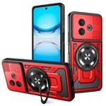 For vivo Y300i / Y39 5G Armor Rotating Holder MagSafe Phone Case(Red)