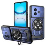 For vivo Y300i / Y39 5G Armor Rotating Holder MagSafe Phone Case(Blue)