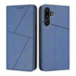 For Samsung Galaxy M16 5G / F16 5G Strong Magnetic Frosted Flip Leather Phone Case(Royal Blue)
