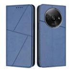 For Redmi A3 4G / A3x 4G Strong Magnetic Frosted Flip Leather Phone Case(Royal Blue)