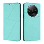 For Redmi A3 4G / A3x 4G Strong Magnetic Frosted Flip Leather Phone Case(Light Blue)