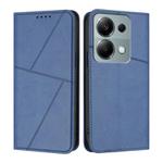 For Redmi Note 13 Pro 4G Strong Magnetic Frosted Flip Leather Phone Case(Royal Blue)