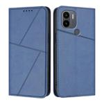 For Redmi A1+ / A2+ Strong Magnetic Frosted Flip Leather Phone Case(Royal Blue)