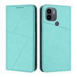 For Redmi A1+ / A2+ Strong Magnetic Frosted Flip Leather Phone Case(Light Blue)