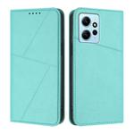 For Redmi Note 12 4G Global Strong Magnetic Frosted Flip Leather Phone Case(Light Blue)