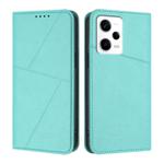 For Redmi Note 12 Pro+ Global Strong Magnetic Frosted Flip Leather Phone Case(Light Blue)